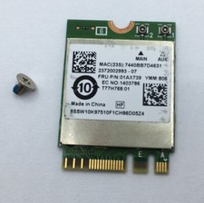 Lenovo ThinkPad E580 WiFi Wireless Card 01AX738 RTL8822BE  Screw