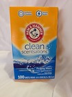 ARM & HAMMER Fabric Softener Dryer Sheets, 100 Sheets, Purifying Waters