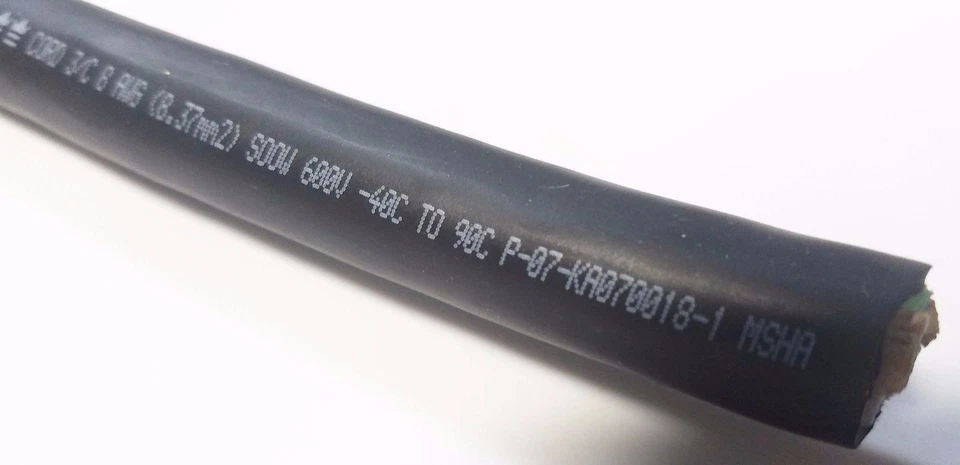 10/3 SOOW SO 600V Portable Power Cord 50' - Image 3 of 4