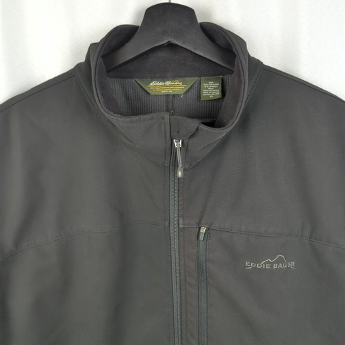 Eddie Bauer Fleece Lined Vest Men’s Size XL Black
