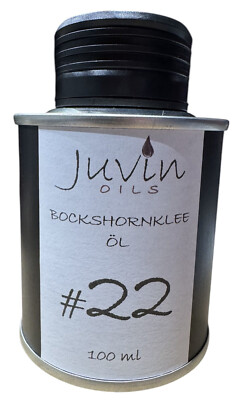 [130,00 /L] #22 JUVIN Bockshornkleeöl 100ml aus Bockshornkleesamen gepresst