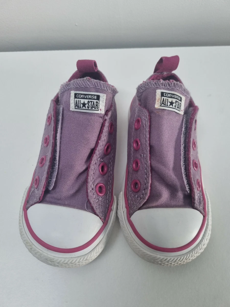 Baby clearance converse purple