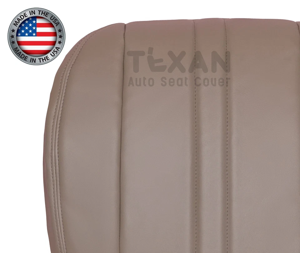 Chevy Express Van 1500 2500 3500 2016-2021 parte inferior del conductor cubierta de asiento de vinilo tostado Foto 4 de 4