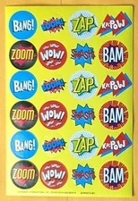 Themed Sticker Single Sheet 