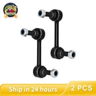 2 Front Sway Bar End Links For 2004 2005 2006 2007 Chevy Trailblazer GMC Envoy