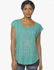 Prana Women's Tandi Top DUSTY TURQ REG Tank Shirt Size M 5716
