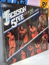 Jackson Five Tito jackson & Michael J Zipa Dee Doo Dah 12"inch Vinyl Record Lp