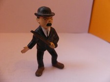 FIGURINE SÉRIE TINTIN LIVRARIA BERTRAND : DUPONT CHAUSSURES MARRON