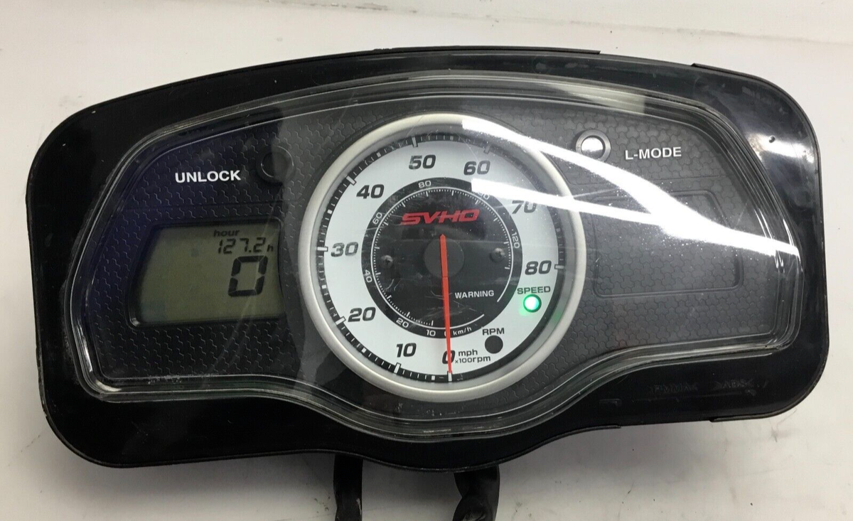 TESTED 2014 Yamaha FX SVHO 1800 OEM Speedo Tach MPH Gauge F3J