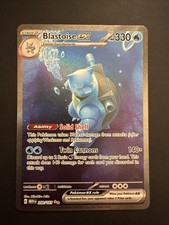 Blastoise EX 200/165 SV Scarlet & Violet 151 Special Illustration Rare NM on eBay