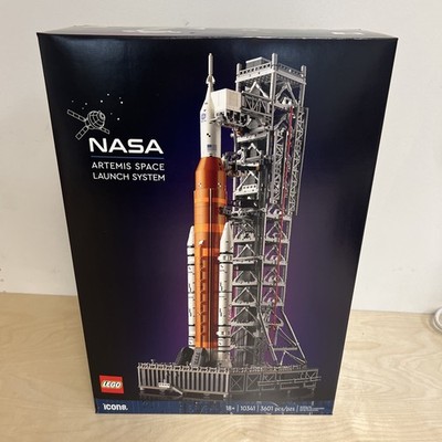 LEGO Icons NASA Artemis Space Launch System 10341 Rocket Building Set New