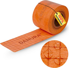 Premium Waterproof Membrane for Shower 5Inch X 100Ft 24Mils/0.6Mm Thickness, Hea