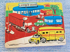 Louie's Diner Vintage Wooden Puzzle - Creative Playthings - 10 Piece Puzzle