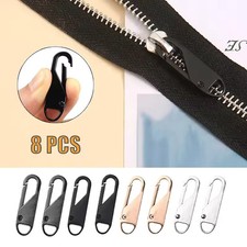 8 Pcs Zipper Pull Repair Kit   Instant Zipper Tab Replacement for Bags  Jackets