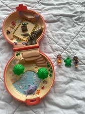 🐚 Vintage Polly Pocket „Seaside Surprise“ (1989) – Bluebird – komplett