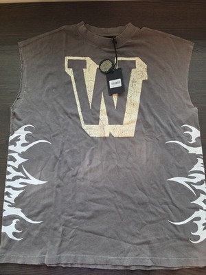 Darc Sport Stick Together Premium Muscle Tee Wolf Gray Size Medium 