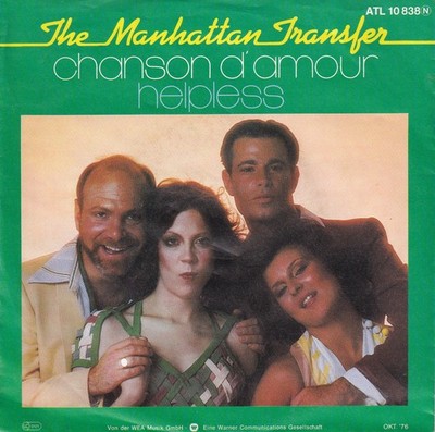 -1676- The Manhattan Transfer - Chanson D'Amour -7''-Single- near mint