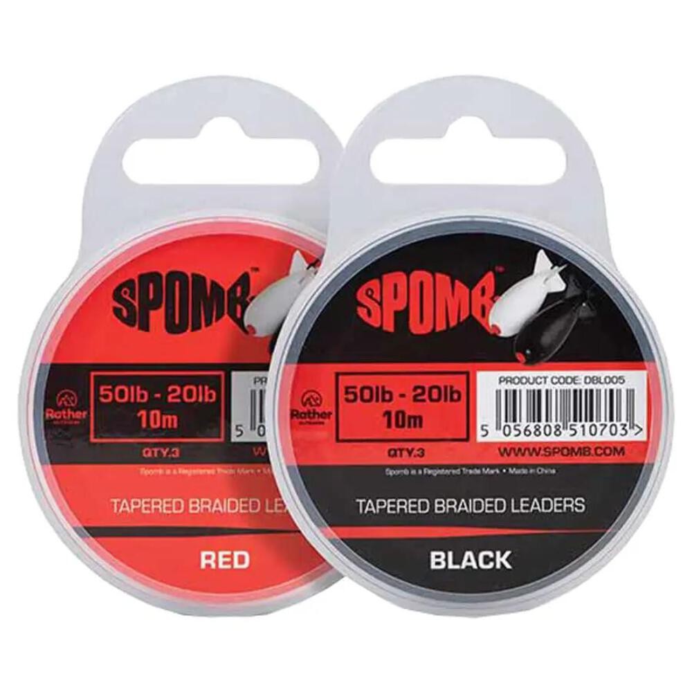 SPOMB Tapered Braided Leader