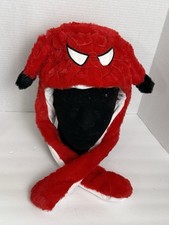 Cute Moving Ear Hat Plush Floppy Hat Red Spider-Man