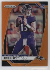 2024 Panini Prizm Rookies Orange Prizm 239/249 Devin Leary #327 sq1