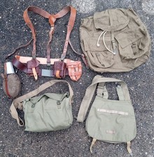 Czech Cold War Complete Field Gear Set w VZ52 Pouches Clean Dated Warsaw Pact