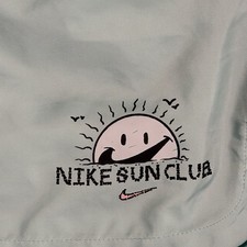 Nike Swim Club Swim Shorts Mens XL DV9600-379 Mint Green Mesh Lined Trunks