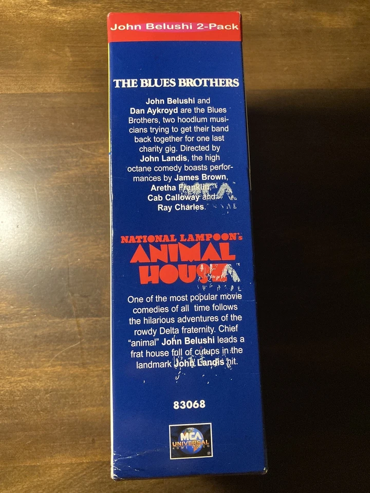 John Belushi 2-Pack Box Set - Animal House / The Blues Brothers VHS 1990 Release - Image 4 of 4
