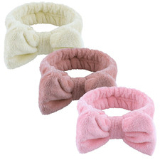 Spa Headbands, Makeup Headband,Bow Headband for Washing Face Skincare Headbands