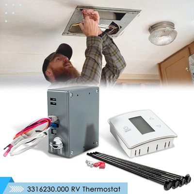 For Dometic CT Single Zone Thermostat 3316230.000 Thermostat Control Kit 12V DC