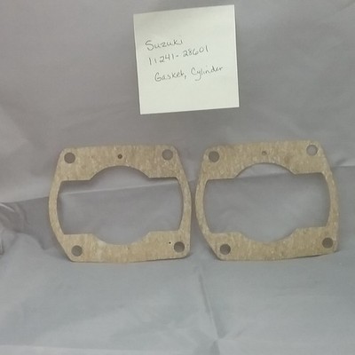 QTY2 NEW REPLACES SUZUKI 11241-28601 GASKET, CYLINDER TC125 TS125 RM125 RM100