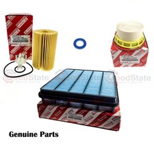 Genuine Lexus LX450 d VDJ201 1VD 4.5 Diesel V8 Oil Air Fuel Filter Kit
