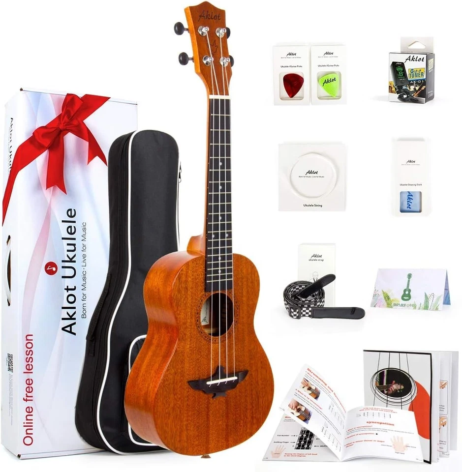 Kit de ukelele tenor de grado profesional Foto 3 de 4