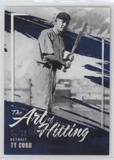 2022 Panini Diamond Kings The Art of Hitting Holo Silver 24/25 Ty Cobb HOF p8v