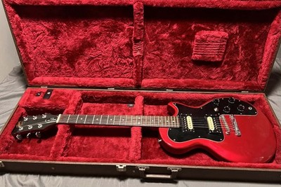 1982 Gibson Sonex-180 Deluxe Electric Guitar Red Right-Handed w/ Case