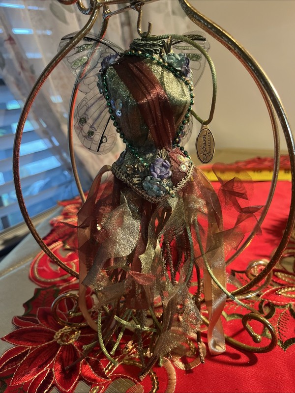 Katherine’s Collection, Fairy Dress, Vintage Christmas Ornament, Large 9”