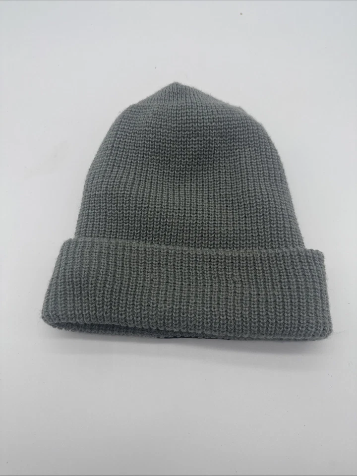 RARE 1983 Green The A-Team Winter Beanie Hat Cap / Ski Mask Youth Mr. T Patch - Image 2 of 2