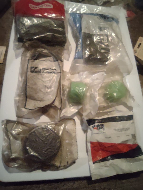 Lawn Mower Parts - Group Of 7 Assorted Foam Air Filters