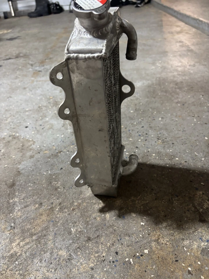 Husqvarna TC85 KTM 85SX 2013-2017 genuino comp radiador lado izquierdo y protector Foto 4 de 4