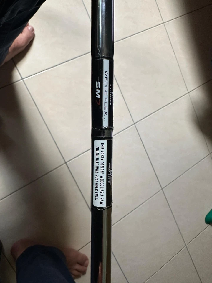 Titliest Vokey Design Spin Milled SM7 56 Degrees Wedge (Jet Black Colour) - Image 2 of 4