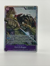 Gol. D. Roger (SR) Op13-064 One Piece Card Carrying On His Will English
