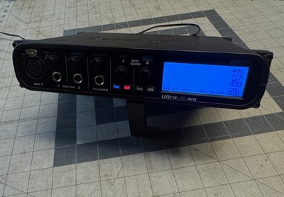 Motu Ultralite AVB: 18 x 18, USB / AVB  -  iOS/Win/Mac/Linux, web interface