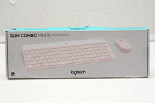 Logitech MK470 Slim Wireless Keyboard and Mouse Combo - Rose