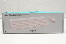 Logitech MK470 Slim Wireless Keyboard and Mouse Combo - Rose 