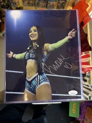 WWE Roxanne Perez signed 8x10 Foto JSA Zeuge Autogramm WB300073 