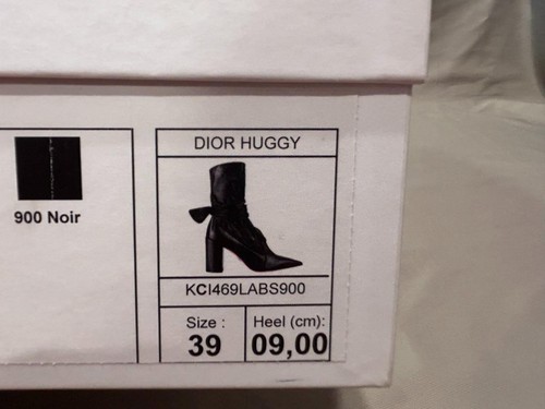 Christian Dior Black Huggy Boot Box Dust Bag Excellent 39 $1590 - Bild 4 von 10