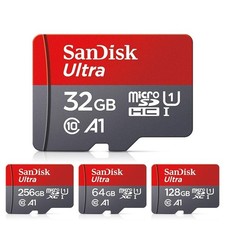 SanDisk Micro SD Card 32GB 64GB 128GB 256GB Class 10 UHS-I A1 TF Memory Card