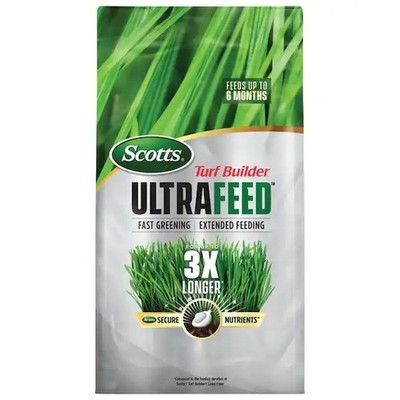Scotts Turf Builder Ultra Feed Dry Lawn Fertilizer 40lbs. 17,778 sq ft. Coverage