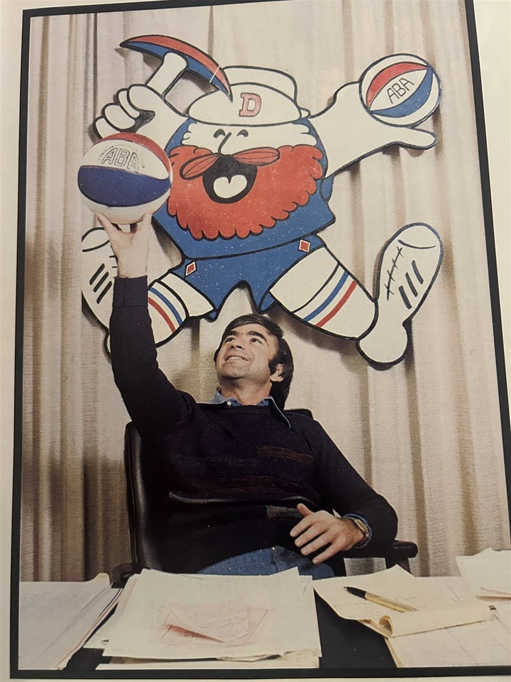 1976 ABA CHAMPIONSHIP Denver Nuggets New York Nets JULIUS ERVING David Thompson - Image 2 of 4