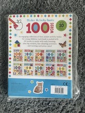 My First 100 Words Home Learning Sticker Activity 10 Books Set - new & sealed  