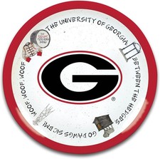 Georgia Bulldogs Melamine Stadium Serving Tray